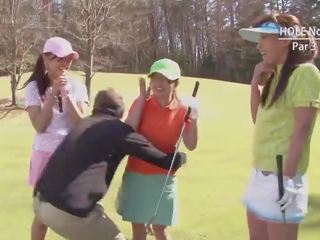 Erika hiramatsu merr dy clubs immediately në vazhdim golf -uncensored jav-