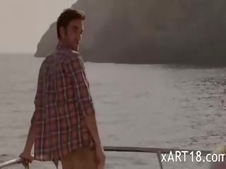 Charming Art xxx movie On The Yacht