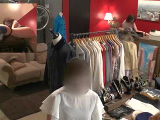 Risky Public sex clip in Japanese Clothing Store With Tsubasa Hachino