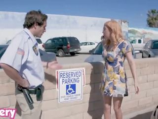 Trickery - April O'neil Tricked Into x rated video With a Security Guard