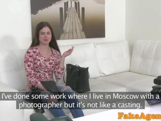 FakeAgent New skinny Russian model likes hard fucking on casting couch