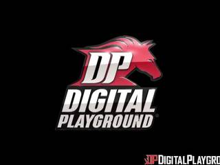 Digital playground- malaking suso redhead tinatangkilik puke gasgas