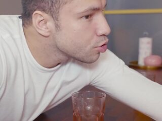 Karvainen hemaiseva kanssa roikkuva koekäytössä saa anaali x rated video- alkaen kaveri