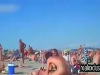 ציבורי עירום חוף מפרפר x מדורג אטב ב קיץ 2015