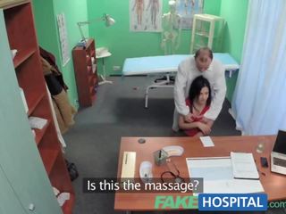 FakeHospital fascinating patient is given the penis cure in a bid to lift her mood